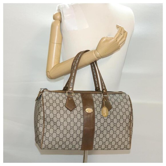 Gucci GG Plus Vintage Boston Travel Tote - Picture 1 of 12